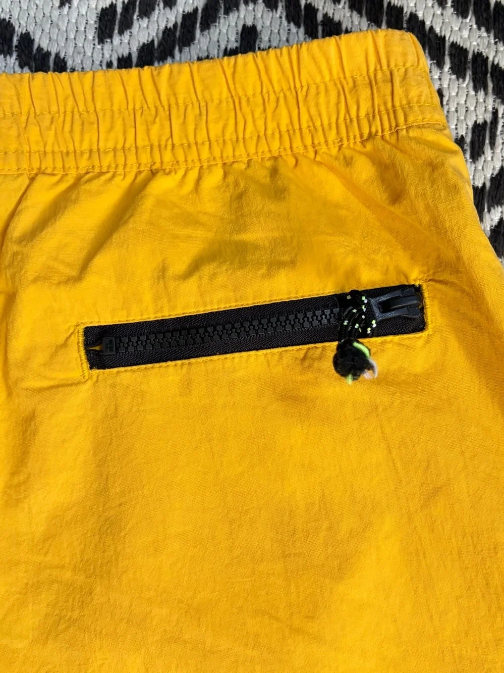 Polo Ralph Lauren Canoe Shorts L Slalom C1 Class Swim Shorts Yellow Cargo Board